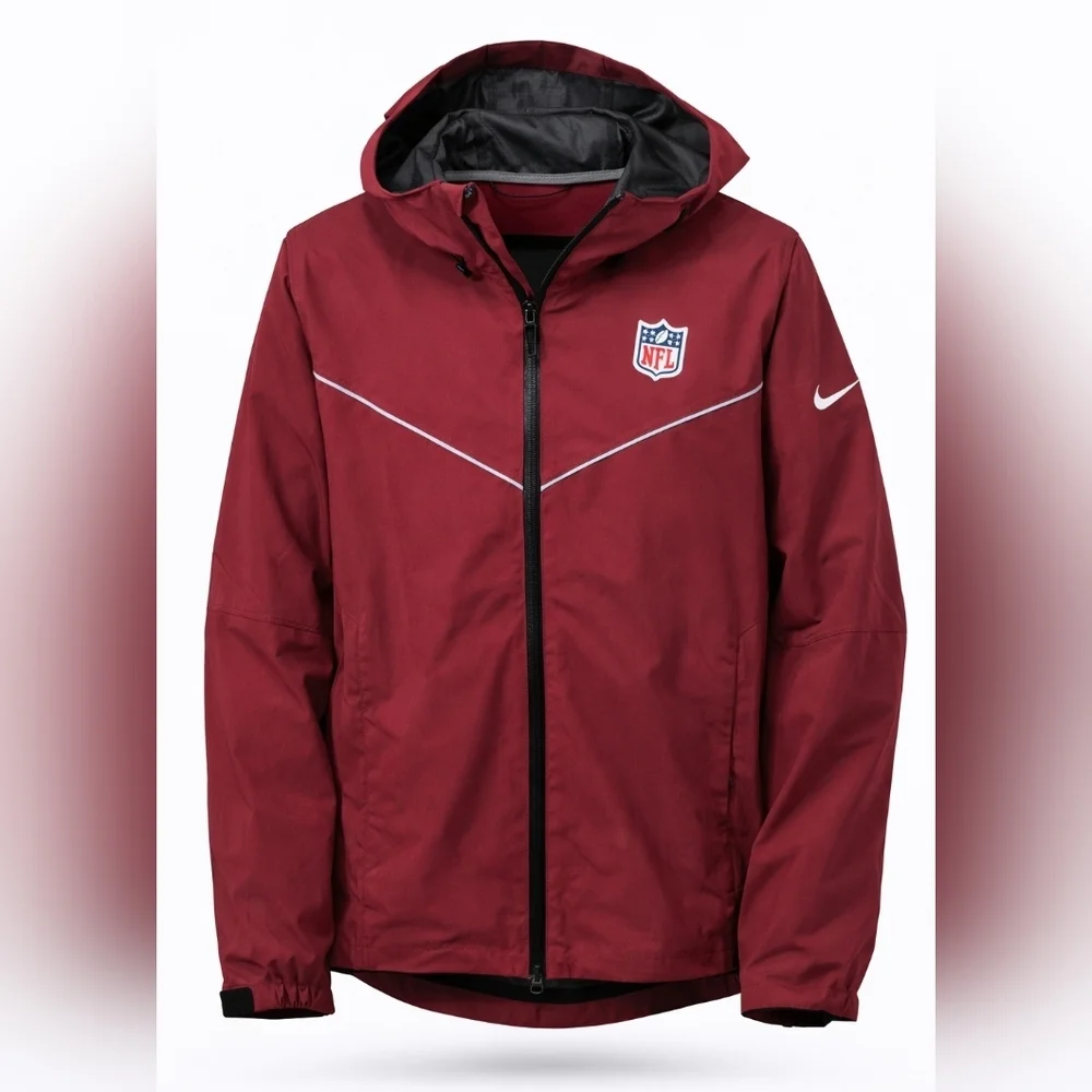 Nike NFL Shield Football On-Field Team Issue Rain Jacket 